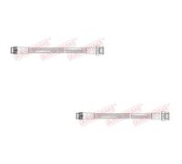 2x QUICK BRAKE Tubo Freno Sinistra Destra per Citroën Berlingo B9 UD_ Peugeot