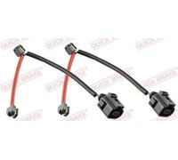 2x QUICK BRAKE WS 0226 A Sensore di usura delle pastiglie freni 255mm Posteriore