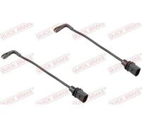 2x QUICK BRAKE WS 0311 A Sensore di usura delle pastiglie freni 215mm Posteriore