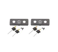 2X QY3D SMA Multi-Angle Antenna Mount Cover Set for Walksnail VRX Receiver FPV Goggles