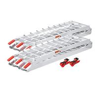 2x rampe di carico ripiegabili per moto ATV 226cm 680kg In alluminio Rampa di salita