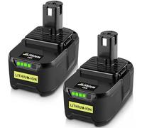 2X RB18L50 5500mAh Batteria di ricambio per ryobi Batteria 18V P108 RB18L25 RB18L13 RB18L50 RB18L40 P102 P103 P104 P105 P106 P107