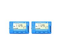 2X RC CellMeter8 1S-8S Misuratore di Tensione Della CapacitÃ Della Batteria per Misuratore LiPo Li-Lon NiMH