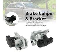 2X Rear Brake Caliper 4605C044 Per Mitsubishi Outlander MK3 2013-2021 w/Motor Y1