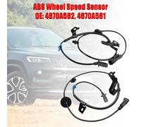 2x Rear Left&Right ABS Wheel Speed Sensor per Jeep Compassm Mk49 Patriotm Mk7 Y0