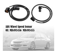 2x Rear Left & Right ABS Wheel Speed Sensor per Mitsubishi Lancer Evo 2.0 16V Y0