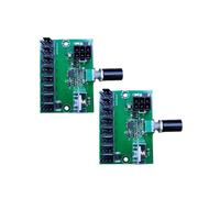2X Regolatore di Velocità Della Ventola del Minatore 12V Case Computer Hub Della Ventola Un 8 Canali