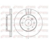 2x REMSA 61095.10 Disco freno Anteriore per MAZDA CX-5 (KE, GH) 234mm