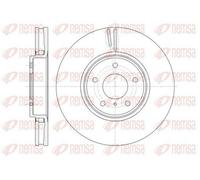 2x REMSA 61244.10 Disco freno Anteriore per INFINITI FX 320mm