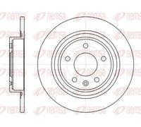 2x REMSA 61315.00 Disco freno Posteriore per OPEL ASTRA J ZAFIRA TOURER C (P12)