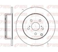 2x REMSA 61350.00 Disco freno Posteriore per TOYOTA Verso (R2) 297mm