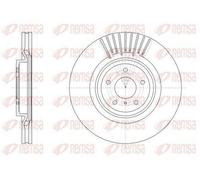 2x REMSA 61508.10 Disco freno Anteriore per INFINITI FX 354mm