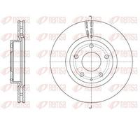 2x REMSA 61574.10 Disco freno Anteriore 295mm