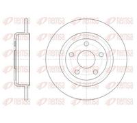 REMSA 61669.00 Disco freno