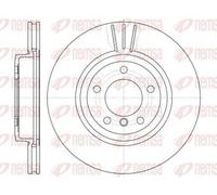 2x REMSA 6598.10 Disco freno Anteriore per BMW 3 Limousine (E46) 3 Coupe (E46)
