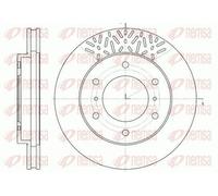 2x REMSA 6639.10 Disco freno Anteriore per HYUNDAI GALLOPER II (JK-01) 290mm