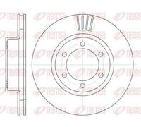 2x REMSA 6706.10 Disco freno Anteriore per TOYOTA LAND CRUISER (KDJ12, GRJ12)