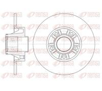 2x REMSA 6733.20 Disco freno Posteriore per OPEL Vivaro A Kastenwagen (X83)