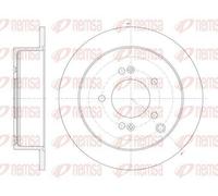 2x REMSA 6756.00 Disco freno Posteriore per HYUNDAI ix35 (LM, EL, ELH) 284mm