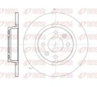 2x REMSA 6809.00 Disco freno Anteriore per RENAULT TWINGO I (C06) LOGAN I (LS)