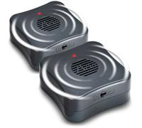 2x Repellenti Topi Gardigo Ultrasuoni Topi a Batterie Portatile Anti Roditori