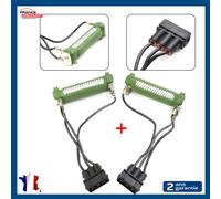 2X Resistenza Motore Ventilatore per Seat Alhambra - 701959263D