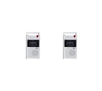 2X Retro Registratore e Lettore di Cassette Supporta La Registrazione Interna Ed Esterna e La Trascrizione USB