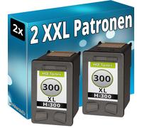 2x Ricarica Stampante Cartucce per HP 300 XL F2492 F2493 F4200 F4210 F4213 F4224