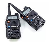 2X RICETRASMITTENTE BAOFENG UV-5R VHF/UHF Dual Band PMR Radio 136-174 400-520Mhz