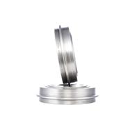 2x RIDEX 123B0038 Tamburo freno Ø180mm Posteriore per FORD KA (RU8)