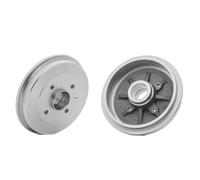 2x RIDEX 123B0050 Tamburo freno Posteriore adatto per PEUGEOT 206 SW (2E/K)