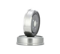 2x RIDEX 123B0066 Tamburo freno Posteriore per VW TRANSPORTER III Bus