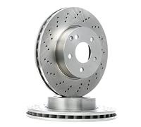 2x RIDEX Disco freno Anteriore Ø295mm Altezza: 64,4mm Spessore: 28mm Cerchio foro-Ø: 112mm ventilato 82B0447