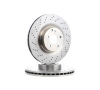 2x RIDEX Disco freno Anteriore adatto per MERCEDES-BENZ E-Klasse T-modell (S211)