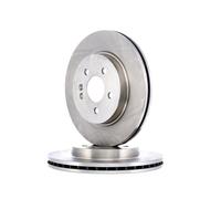2x RIDEX Disco freno Anteriore adatto per MERCEDES-BENZ M-Klasse (W163) 302,7mm