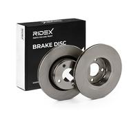 2x RIDEX Disco freno Anteriore per AUDI 80 Limousine (8C2, B4) COUPE (89, 8B)