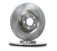 2x RIDEX Disco freno Anteriore per AUDI A4 Avant (8ED, B7) A4 Sedan (8EC, B7)