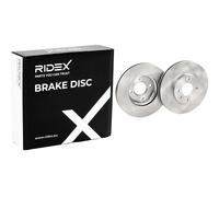 2x RIDEX Disco freno Anteriore per CHEVROLET AVEO Schrägheck (T300) Cobalt II