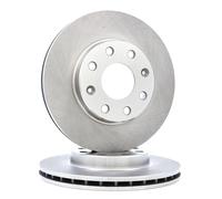 2x RIDEX Disco freno Anteriore per CHEVROLET SPARK (M300) 235,7mm