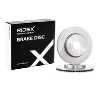 2x RIDEX Disco freno Anteriore per CHRYSLER 300 C Touring (LX, LE) 345mm