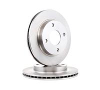 2x RIDEX Disco freno Anteriore per FORD Fiesta Mk4 Hatchback (JAS, JBS) KA (RB)