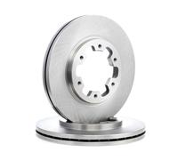 2x RIDEX Disco freno Anteriore per FORD MAVERICK (UDS, UNS) 276,7mm