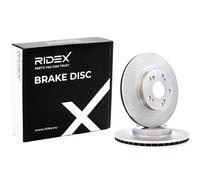 2x RIDEX Disco freno Anteriore per HONDA CIVIC VIII Hatchback (FN, FK) CR-Z (ZF)