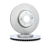 2x RIDEX Disco freno Anteriore per HYUNDAI ix35 (LM, EL, ELH) per KIA CEE'D (JD)