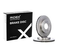 2x RIDEX Disco freno Anteriore per HYUNDAI Santamo II (UF) per KIA JOICE 255,8mm
