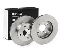 2x RIDEX Disco freno Anteriore per NISSAN MICRA II (K11) 237,7mm