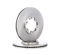 2x RIDEX Disco freno Anteriore per NISSAN NAVARA (D22) 299,8mm