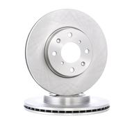 2x RIDEX Disco freno Anteriore per OPEL AGILA (B) (H08) 251,8mm