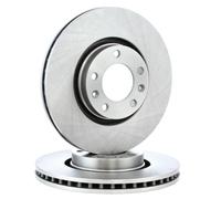 2x RIDEX Disco freno Anteriore per OPEL Combo E Van / Station Wagon (X19) 283mm