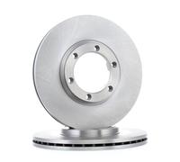 2x RIDEX Disco freno Anteriore per OPEL Frontera A Sport SUV Cabrio (U92) 257mm